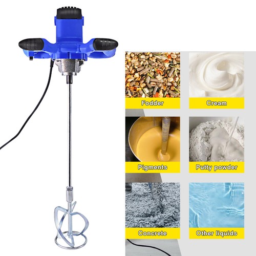 Electric cement paddle mixer - cement,
