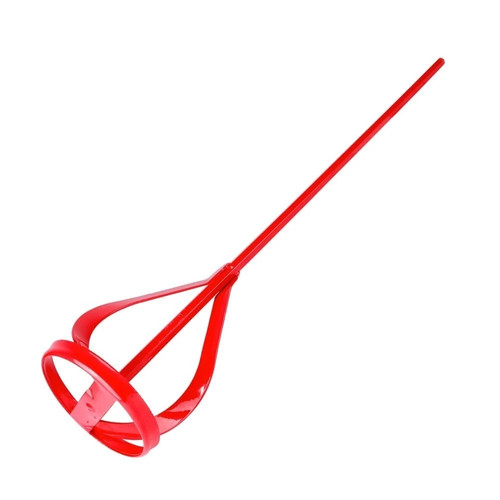 Red drill mixer paddle paint - mixer,