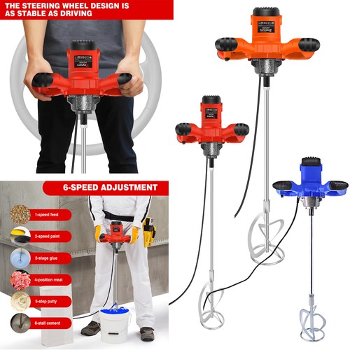 Electric gear mixing drill - gear,