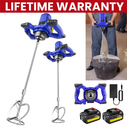 Cordless power plaster paddle - power,