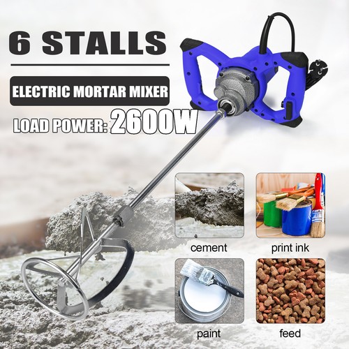 Electric plaster paddle mixer - electric,