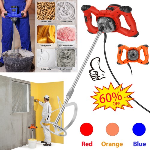 Electric plaster paddle mixer - electric,