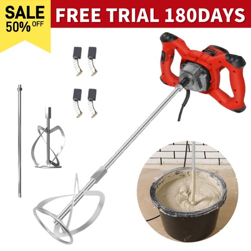 Electric plaster paddle mixer - paddle,