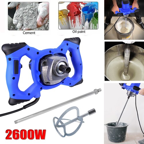 Electric plaster paddle mixer - plaster,