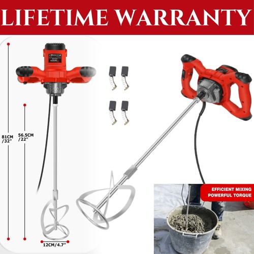 3800w electric plaster paddle - 3800w,