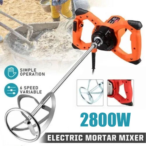 2800w electric plaster paddle - 2800w,