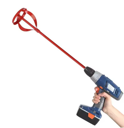Red drill mixer - red, paddle